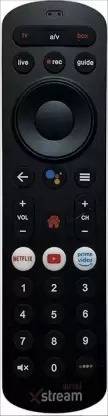SAYENY Android Non - Voice Assistant Remote Compatible with Airtel Xstream DTH Set Top Box Remote Controller