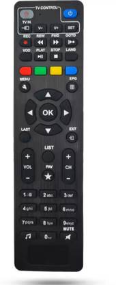 dilos HDS2-5454 HDS2-5490 MPEG-4 SET TOP BOX REMOTE CONTROLLER रिमोट कंट्रोलर