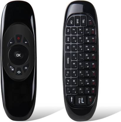 MARS Universal TV Remote Air Mouse, Wireless Keyboard Fly Mouse 2.4GHz Connection Air Remote Keyboard Mouse for Android TV/PC/Smart TV/Projector/All-in-one PC/TV All Brand Remote Controller