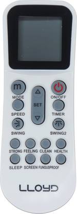 Electronic Spices AC-125 Remote Control Compatible for Lloyd Air Conditioner AC Remote Controller