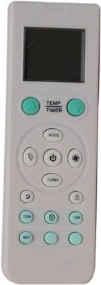 NixGlobal 102 AC Remote Compatible for AZURE / ELECTROLUX / HAIER / VOLTAS / VIDEOCON / GOREJ / LLOYD AC Remote Controller
