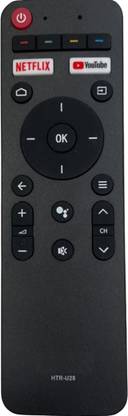 RE Haier Smart TV HTR U-28 Remote Controller