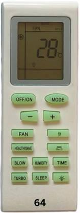 Upix 18 AC Remote 18-GR (No Backlight) AC Remote Compatible for Godrej AC (EXACTLY SAME REMOTE WILL ONLY WORK) Remote Controller