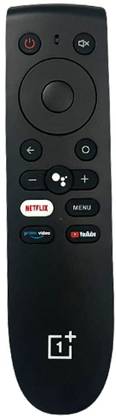 mumax OnePlus QLED LED LCD HD Smart TV 1+ Android TV one plus Remote Controller