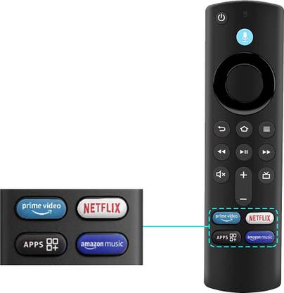 MARS Amazon Fire stick Remote 3rd Gen. Remote Control Compatible for 3rd Gen Amazon FireStick With Voice command Amazon Fire Stick Tv Remote Controller
