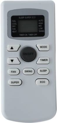 Xpecial 116 AC Remote Compatible for WHIRLPOOL / TCL / VESTER AC Remote Controller