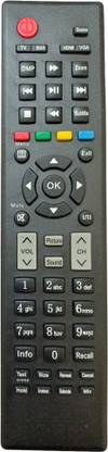 ERNIL TV Remote Compatible For 32K316 - ER22641VU 31607 Micromax/VU LCD LED TV (Your Old Remote Must be Exactly Same) Remote Controller