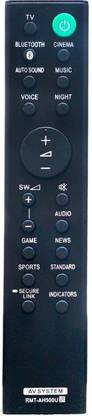 Hybite Remote RMT-AH500U Compatible for Sound Bar HT-S350 HT-SD35 SA-WS350 SA-S350 SA-WSD35 SA-SD35 HTS350 HTSD35 SAWS350 SAS350 SAWSD35 SASD35, Sony RMT-AH500U Remote Controller