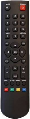 NixGlobal RC2000 32LC37 Remote Compatible for AKAI / AKAI TOKYO JAPAN / ONIDA / MICROMAX / CROWN / PANASONIC LED LCD TV Remote Controller