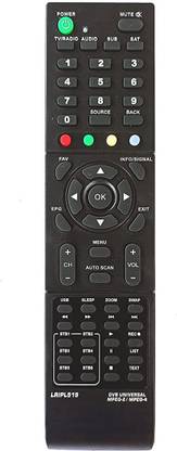 TVE L519 Universal All in One Set Top Box Remote Control (Pairing Manual Will be Back Side Remote Control) Work with Almost All  Set Top Box Remote Controller