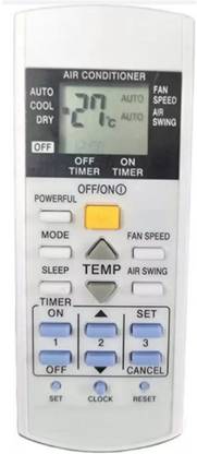Paril Ac- REMOTE COMPATIBLE FOR  AC PANASONIC ( WITH SLEEP BUTTON ) Remote Controller