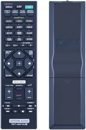 ERNIL RMTAM210U Remote Compatible for SHAKE-X30D MHC-V44D MHC-V50D SAW-GT4D SHAKE-X10D MHC-GT4D SHAKE-X70D Sony Home System RMT-AM210U (Same Remote Will Only Work) Remote Controller