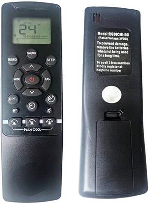 Rohit Electronics Remote Compatible For Carrier Ac With Flexicool Buttons Ve-235A (No Backlight) (EXACTLY SAME REMOTE WILL ONLY WORK) Remote Controller