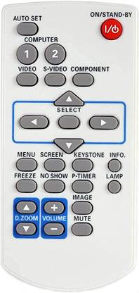 ditec Remote for Sanyo PLC-WK2500, PLC-XC56, PLC-XD2200, PLC-XD2600, Remote CXZR Compatible with  PLC-XE33, PLC-XE32, PLC-XE31 3LCD PROJECTOR SANYO Remote Controller