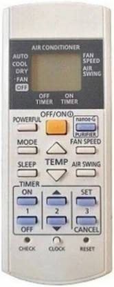 Ethex ® Re-29D Ac Remote compatible for Panasonic Ac (NANOE-G) Remote control (Match all functions with your Remote before placing order) Remote Controller