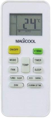 NixGlobal 173 Remote Compatible with WHIRLPOOL AC Remote Controller