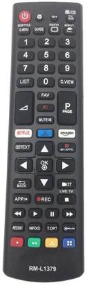 Technology Ahead Remote Control Compatible for L1379 LG, -Please Match The Image with Your Old Remote button to button Remote Controller