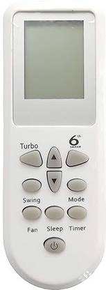 Rohit Electronics 6th Sense AC Remote Control Compatible for Whirlpool AC (EXACTLY SAME REMOTE WILL ONLY WORK) Remote Controller