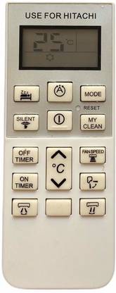 NixGlobal 168B Remote Compatible with HITACHI AC Remote Controller