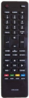 TVE HTR-A18H LED LCD TV Remote Control Compatible with Haier LED LCD TV Remote HAIER Remote Controller