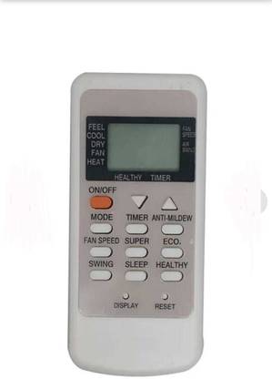 Paril Air Conditioner Remote Compatible For WHIRLPOOL / IFB AC Replacement for Whirlpool /Ifb Ac Remote (Exactly Same Remote Will Only Work) Remote Controller