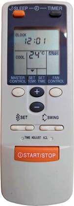 Ehop AC-86 Compatible Remote control for ac with Set Swing function O general Remote Controller