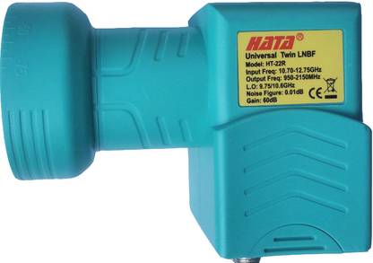 Protech HATA TWIN LNBF, DTH lnb DUAL compatible TATA PLAY , AIRTEL DTH, FREE DISH DTH Antenna Rotator