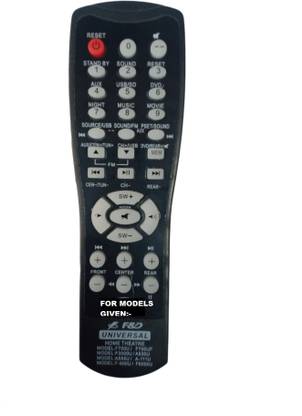 ANM Remote Compatible for F&D Home Theater ( Works for Models Mentioned Below ) रिमोट कंट्रोलर