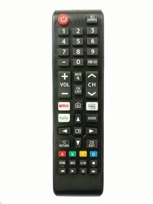 OG Remote LED with Netflix Prime Video and Hulu Function Compatible for SAMSUNG SMART LED LCD UHD TV Remote Controller