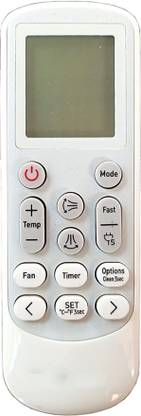 NixGlobal 144B SAM-SUNG AC Remote Compatible with SAMSUNG 1 / 1.5 / 2 TON AC Remote Controller