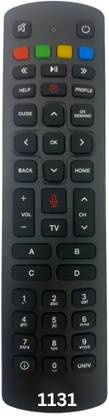 Upix 1131 (with Voice, Recording Function) DTH Remote Compatible for Jio Fiber Set Top Box (EXACTLY SAME REMOTE WILL ONLY WORK) Remote Controller
