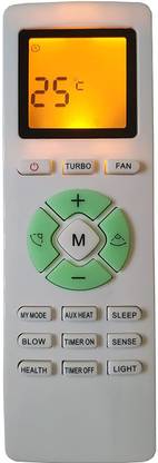 Nij AC-1679 Split AC Remote Control With Back-light LLOYD AC Remote Controller