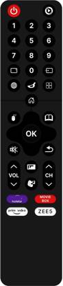 ZIEVA NA Compatible with  Smart Tv Remote – Without Voice- for 4K ANDROID TV -005 VW Remote Controller
