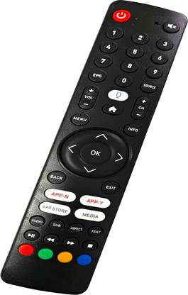 Ehop EL-BL Compatible Remote control for Android Smart LED TV BeethoSOL Remote Controller
