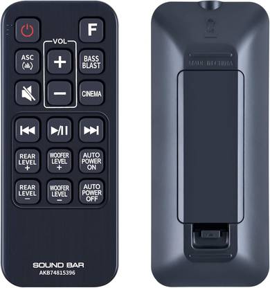 TIZOQ Replacement Remote Control Compatible for LG Soundbar (AKB74815396) Soundbar Remote LG Soundbar Remote Controller