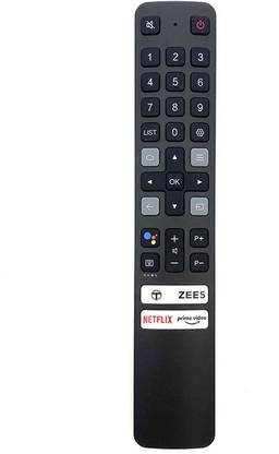 Crystonics RC901V FMR5 Compatible For TCL Smart TV Remote with Voice Assistance Netflix and Prime Video Button for TCL Smart TV Remote Controller