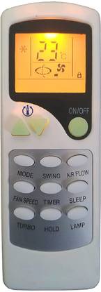 BhalTech 7B ZHF/LT-01 AC Remote Control with Display Light Compatible for VOLTAS AC with Backlight Remote Controller