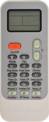 RESORB RE 129A Compatible for Whirlpool Intelli Comfort Inverter and Non Inverter Series Remote Controller