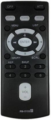 ERNIL RMX155 Car Stereo Remote Compatible For CDX-R5715X CDX-GT317EE Sony Car Stereo RM-X155 CDX-R6750 RMX-155 (Your Old Remote Must be Same) Remote Controller
