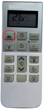 Hybite Compatible AC Remote for Hitachi AC Remote Control with zzz Function (Exactly Same Remote Will Only Work) Hitachi Remote Controller