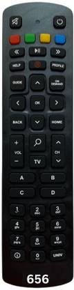 Upix 656 DTH Remote Compatible Reliance Jio DTH Set Top Box (EXACTLY SAME REMOTE WILL ONLY WORK) Remote Controller