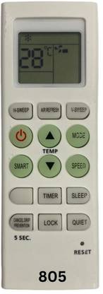 Upix 36E-NP (No Backlight) AC Remote Compatible for Napoleon AC (EXACTLY SAME REMOTE WILL ONLY WORK) Remote Controller
