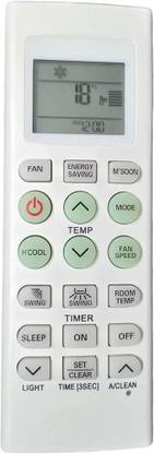 NixGlobal 36-J L-G AC Remote Compatible with LG 1 / 1.5 / 2 TON AC Remote Controller