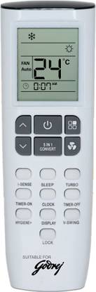 Xeovox AC 259 eon inverter Split / Window 1.5 ton AC Godrej Remote Controller