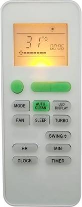 BhalTech 175 AC with Display Light Compatible for  VIDEOCON AC with Backlight Remote Controller