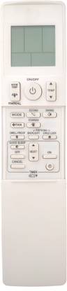 LipiWorld 169A AC Remote Control (Old Remote Exactly Same Remote Will Only Work) Compatible For DAIKIN AC Remote Controller