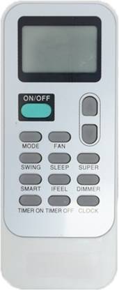 NixGlobal 134 AC Remote Compatible for VESTER / INTEX / NAPOLEAN / WHIRLPOOL AC Remote Controller