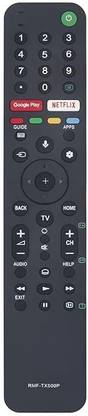 Tech Vibes Sony Tv Remote RMF-TX500P Remote Compatible with Sony Bravia Tv RMF-TX500p/RMF-TX500E Model Without Voice Sony Tv Remote Controller