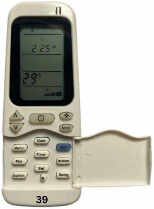 Upix 40 AC Remote 40-HT (No Backlight) AC Remote Compatible for रिमोट कंट्रोलर