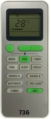 Upix 237-MQ (No Backlight) AC Remote Compatible for Marq AC (EXACTLY SAME REMOTE WILL ONLY WORK) Remote Controller